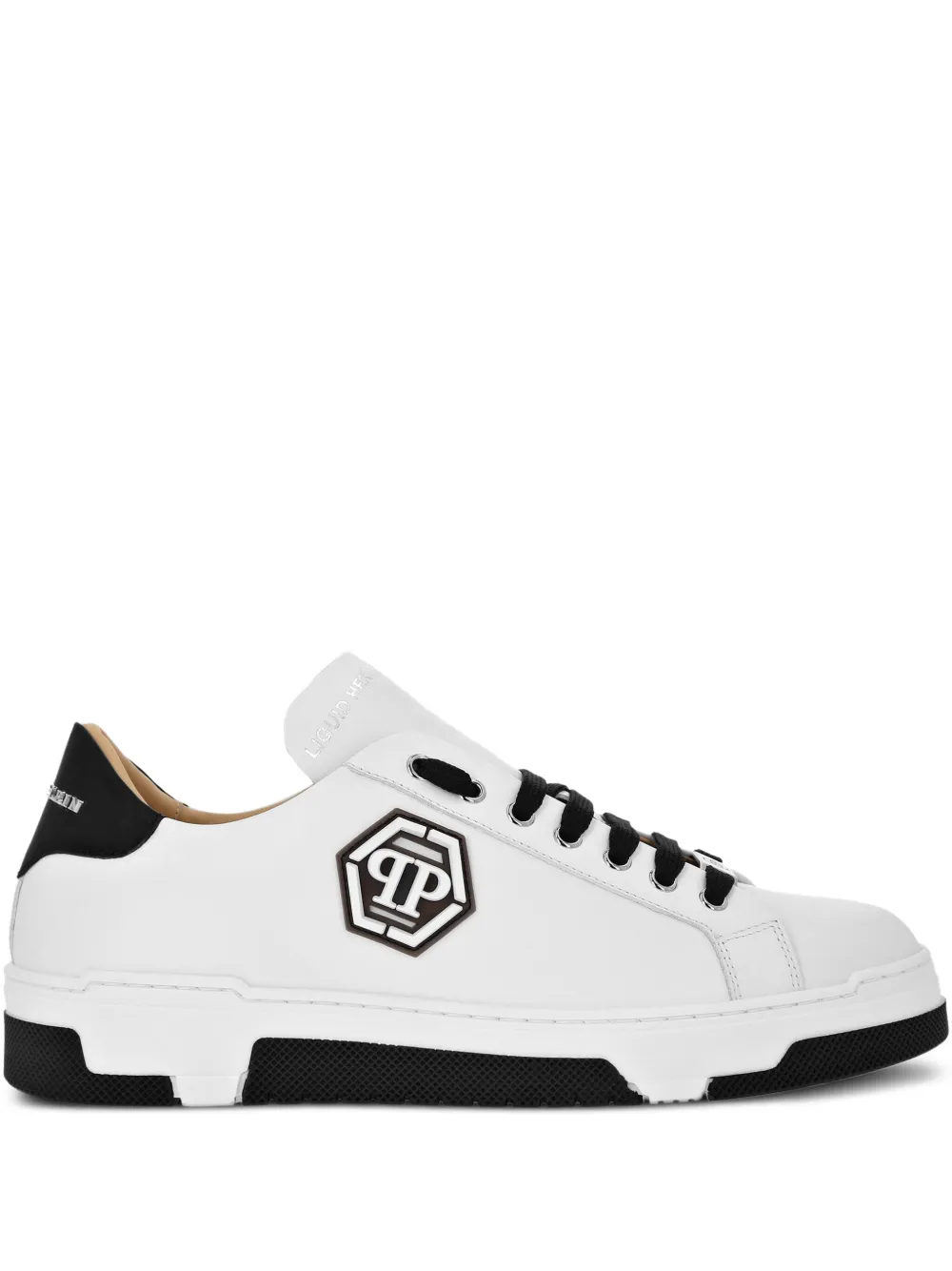 Philipp Plein Hexagon trainers - Bianco