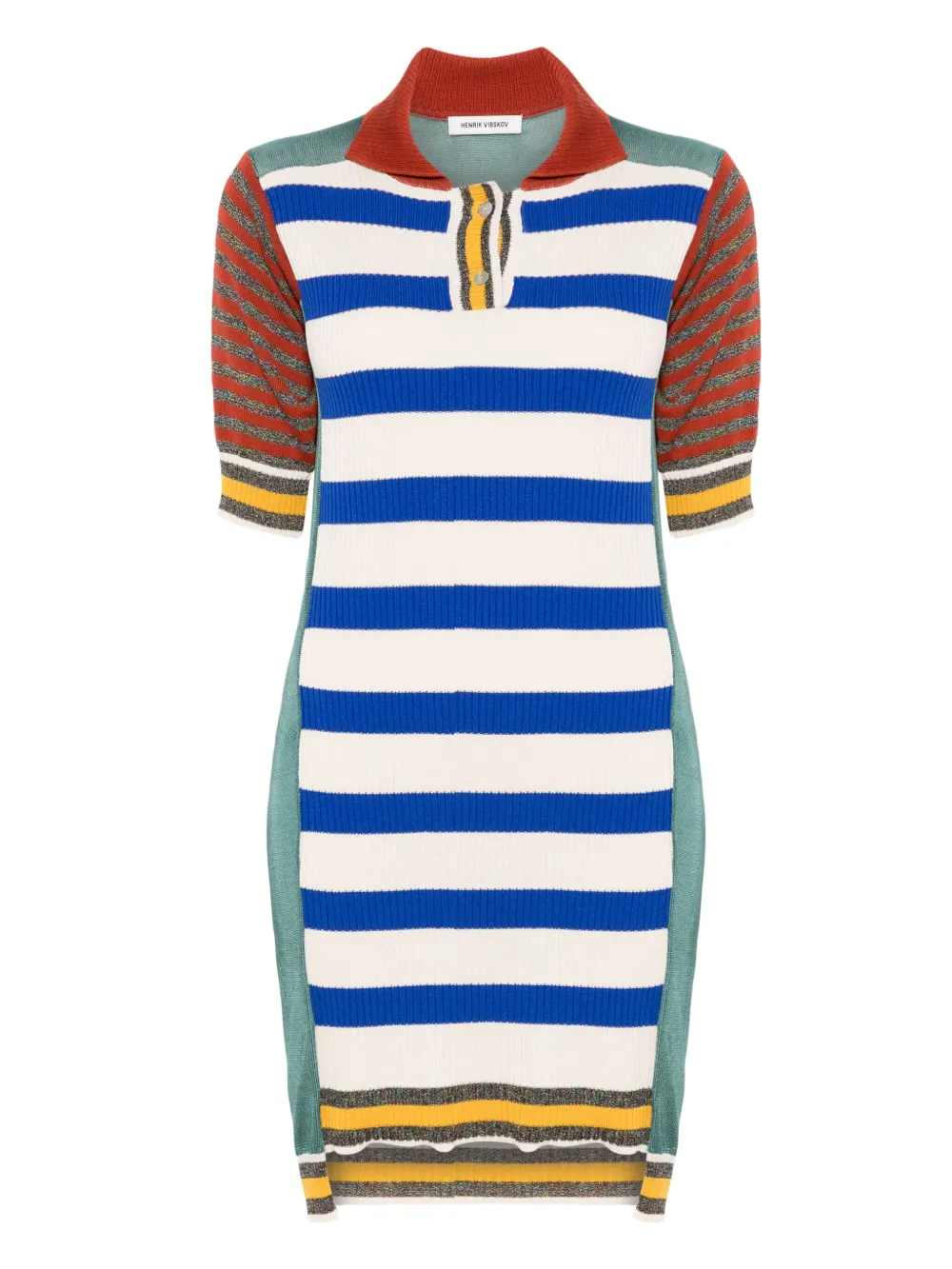 Henrik Vibskov Frown midi dress - Verde
