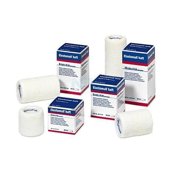 Benda Elastica Autoadesiva Elastomull Haft Compressione Forte Cm 10x20 M