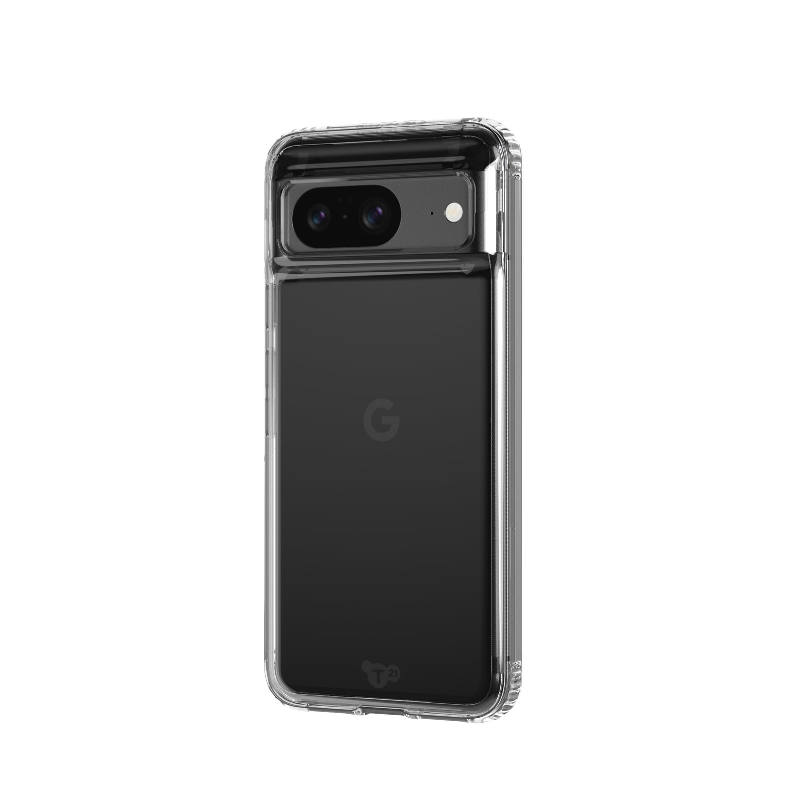 tech21 Evo Clear case for Goole Pixel 8 - Impact Protection Case - Slim Fit - Tr