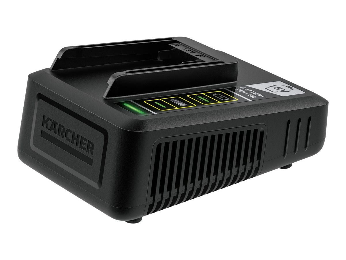 Kärcher 2.445-032.0 Caricatore per batteria Kärcher Nero Ioni di Litio 18 V 25