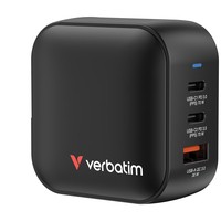 Verbatim Mini GaN USB-Ladegerät 70 W Innenbereich Steckdose 32229