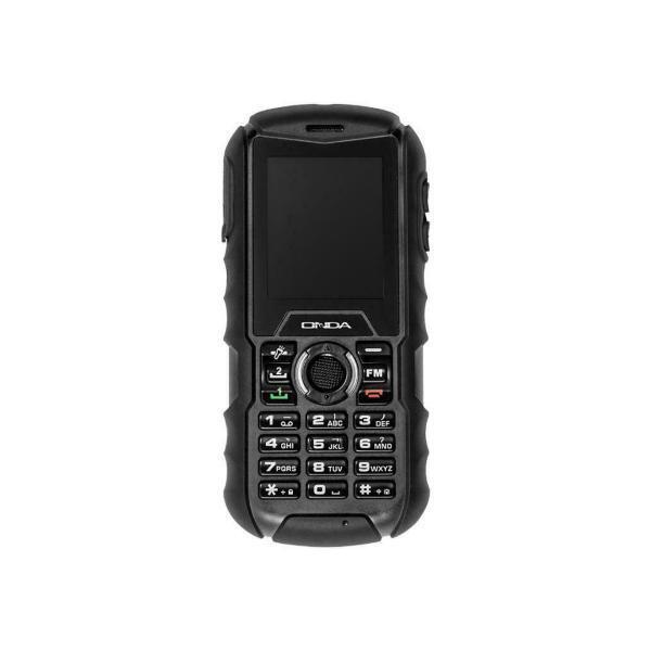 ONDA IRON TELEFONO CELLULARE 2G RESISTENTE AGLI URTI IP68 NERO RG01A
