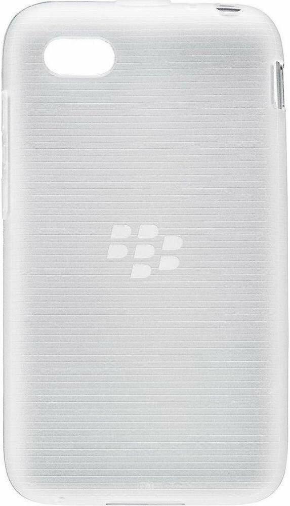 Custodia Morbida Trasparente Bianca Per BlackBerry Q5 ACC-54693-202