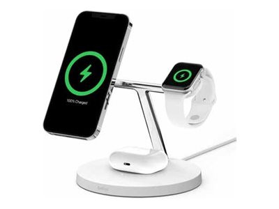 Belkin Boost Charge Pro 3-in-1 Ladegerät con MagSafe 15W BK WIZ009VFBK-V2