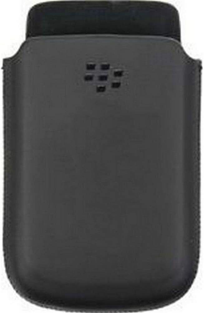 Custodia Pocket In PU Pelle Nera Per BlackBerry Torch 9800 ACC-32836-201