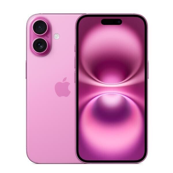 APPLE IPHONE 16 128GB ROSA 5G SMARTPHONE PINK MYEA3QL/A ORIGINALE ITALIA