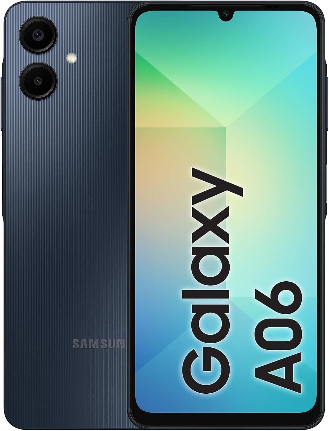 SAMSUNG GALAXY A06 4G DUAL SIM SM-A065F DS 64GB RAM 4GB BLACK  NO BRAND