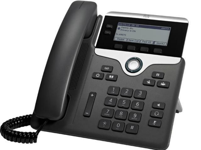 Cisco 7811 telefono IP Nero, Argento 1 linee LED (Cisco IP Phone 7811 - Telefono