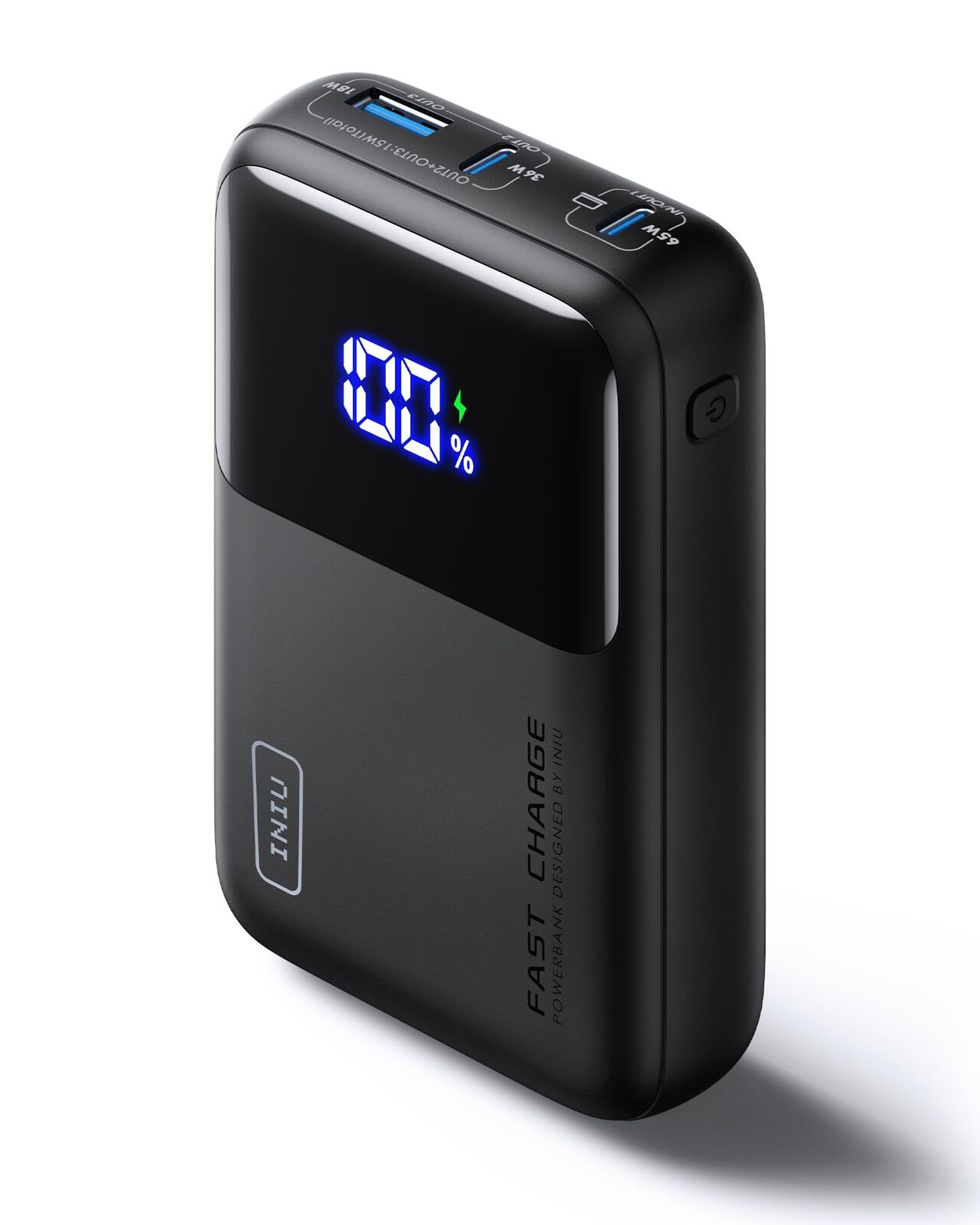 INIU Power Bank, 20000mAh 65W Powerbank Fast Charging, Caricatore Portatile USB