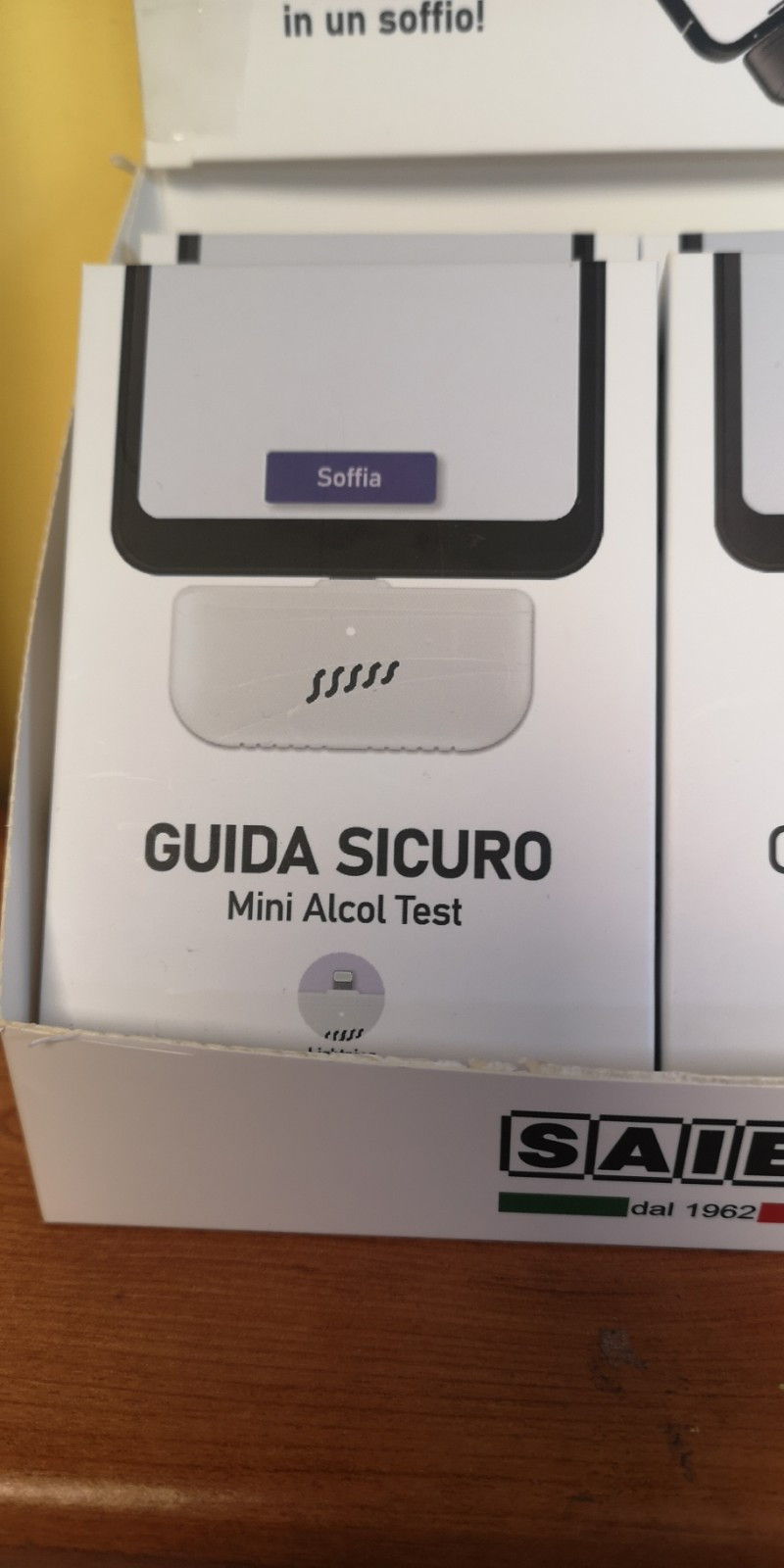 GUIDA SICURO SAIET BLACK  CONNETTORE TYPE-C