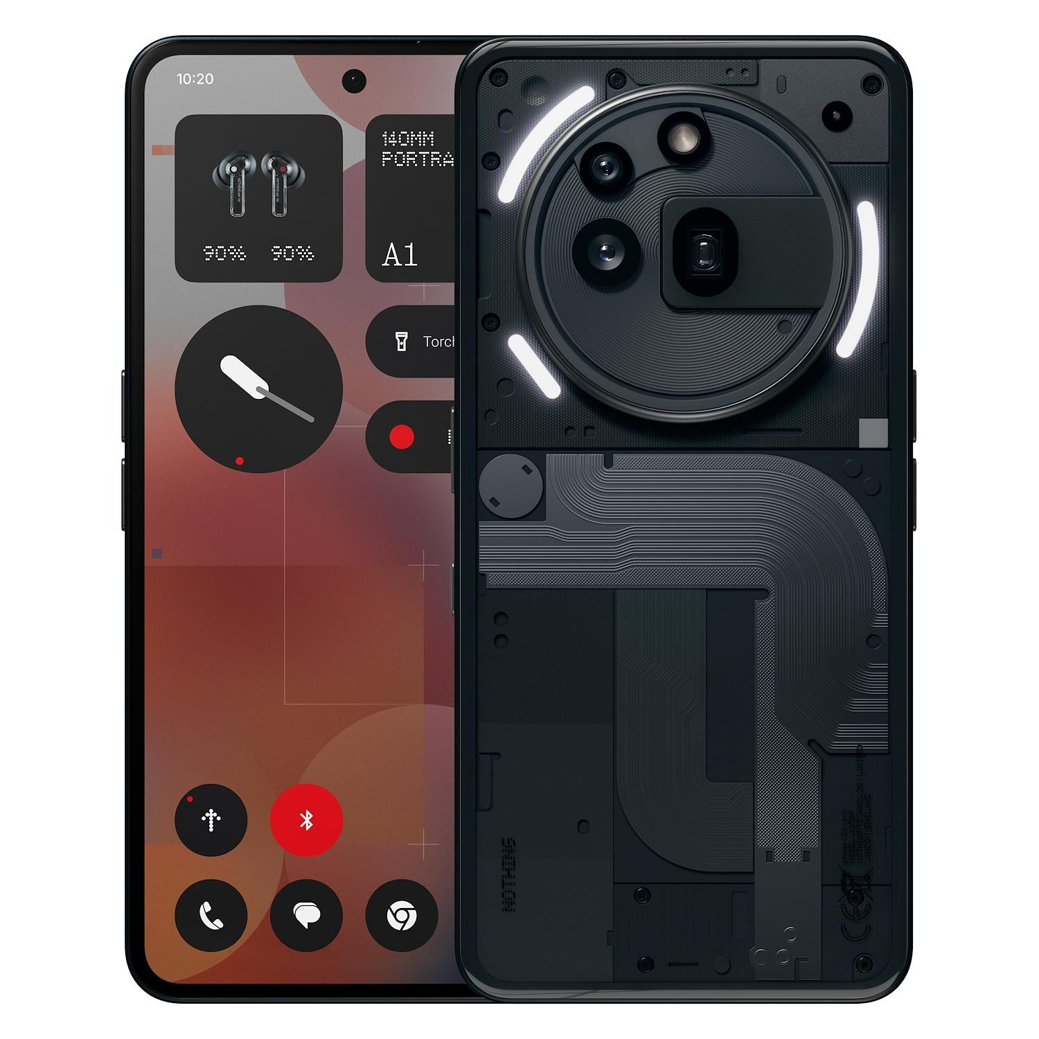 Smartphone Nothing Phone (3a) PRO 12/256GB black nero