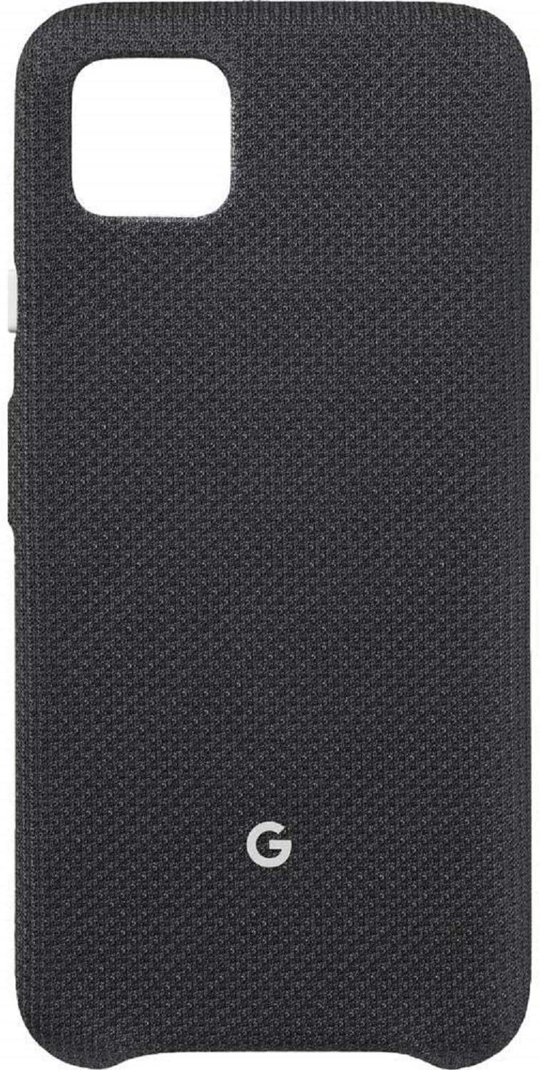 Custodia Originale Google Pixel 4 In Tessuto Just Black GA01280