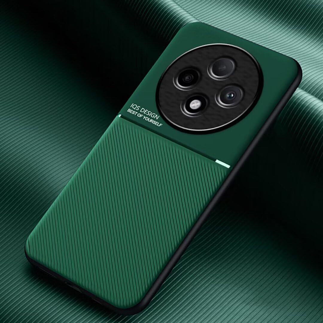 COMAKU Cover per Oppo Reno 12 FS 5G / Reno 12F 5G, Ultrasottile PU + TPU Silicon