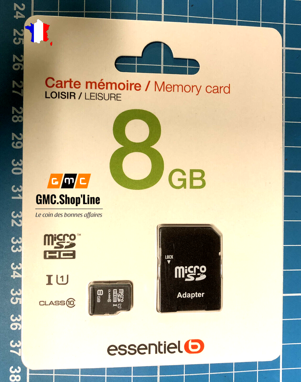 Scheda Di Memoria ESSENTIEL-B 8 GB Classe 4 Micro SDHC