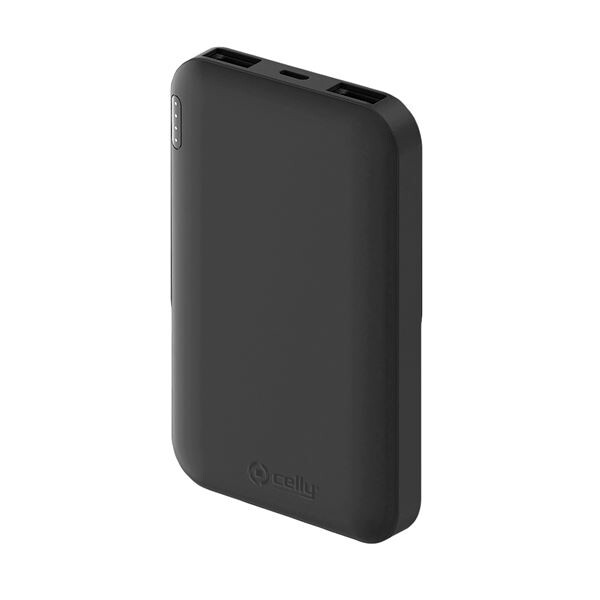 Celly Power Bank Energy 5000 Mah 2.1a Nero