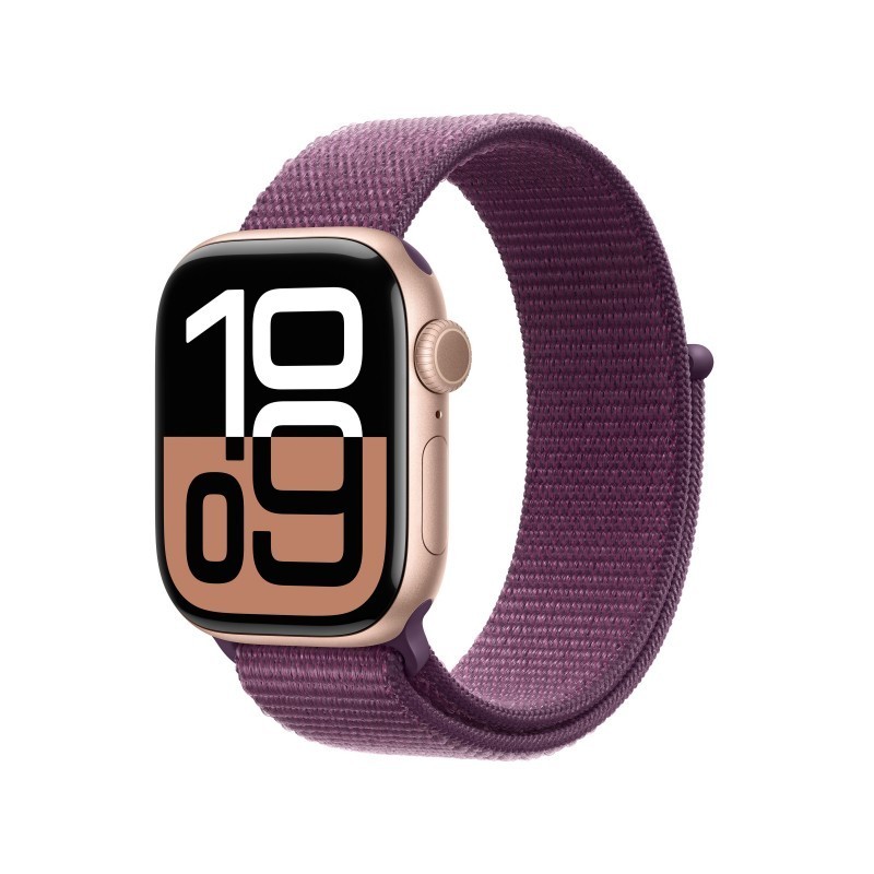 Apple Watch Series 10 Serie 10 GPS 42mm Cassa in Alluminio color Oro Rosa con Or