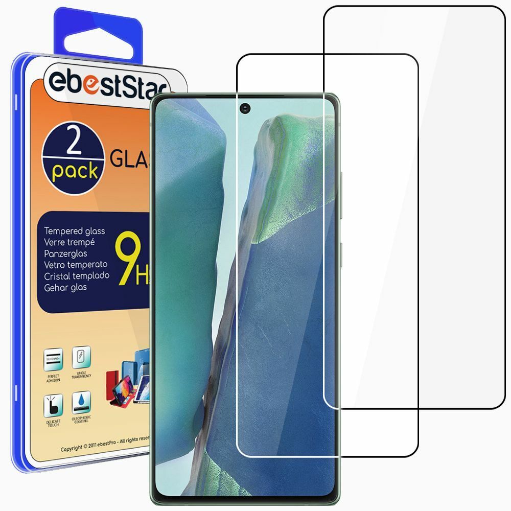 [Pacco x2] Vetro Temperato Samsung Galaxy Note20 (4G, 5G) Protezione Schermo