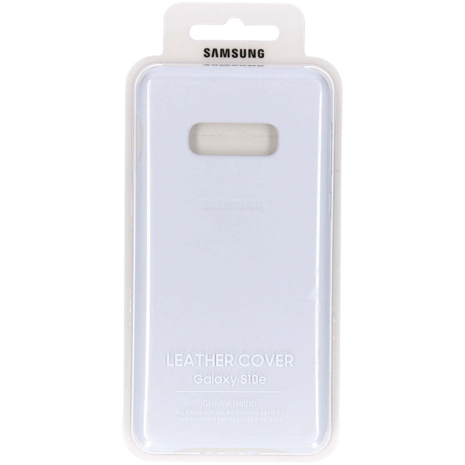 CUSTODIA COVER ORIGINALE SAMSUNG GALAXY S10 Lite SM-G970 S10E PELLE BIANCO CASE