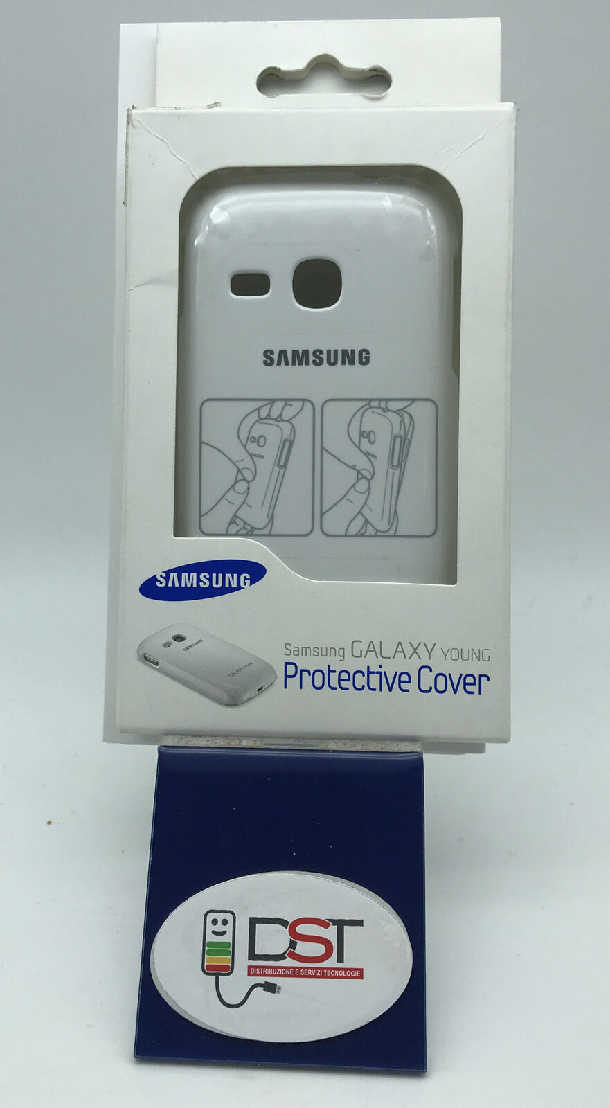 Cover Case  Samsung Rigida GALAXY YOUNG Bianca EF-PS631BWEGWW