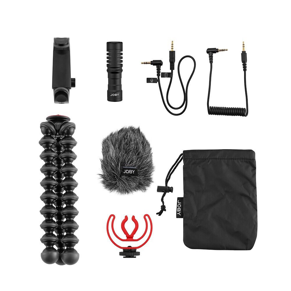 Kit Vlogger Joby Jb01729Bww Black Joby Creator Kit
