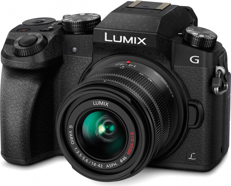 Panasonic Fotocamera Digitale Mirrorless 16 Mpx 4592x3448 px Nero DMC-G7KEG-K
