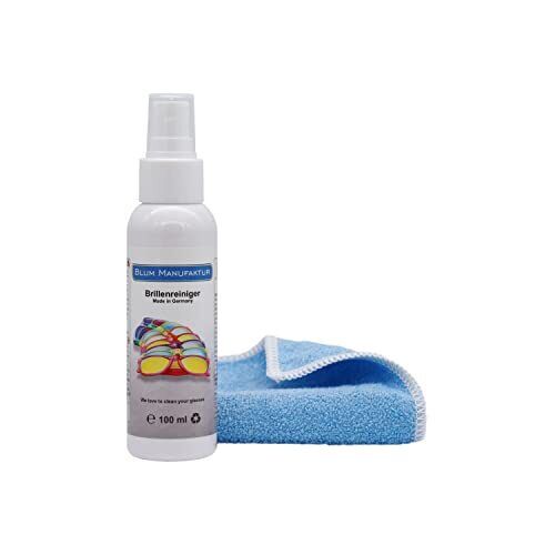 Blum Manufaktur - 100ml Spray detergente per occhiali + panno in (o4E)