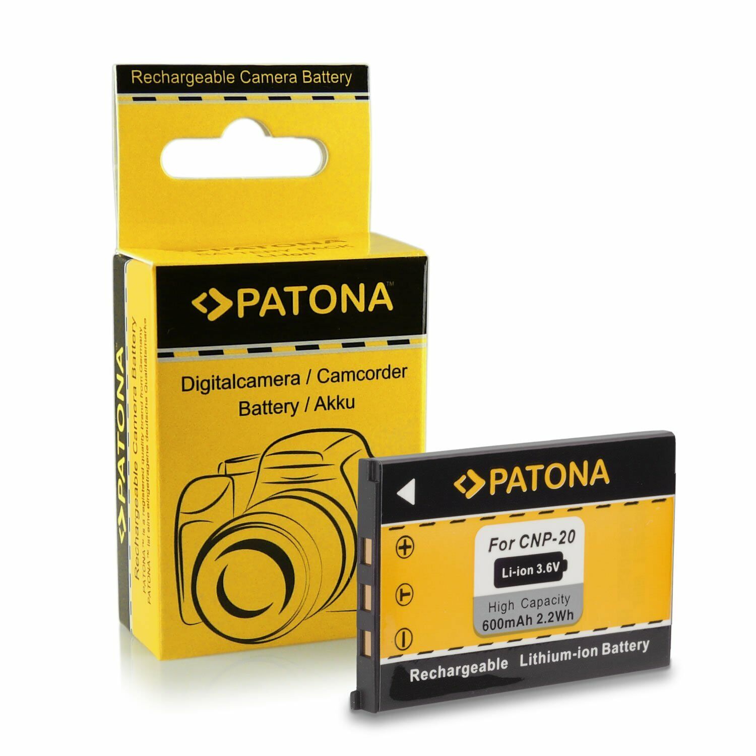 Batteria NP-20 per Casio Exilim EX-M1 | EX-M2 | EX-M20 | EX-M20U | EX-S1 | EX-S1