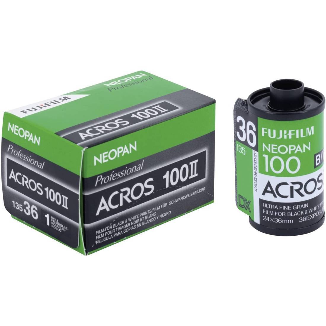 FUJIFILM Neopan 100 Acros II 135-36 Negativo Bianco e Nero Film