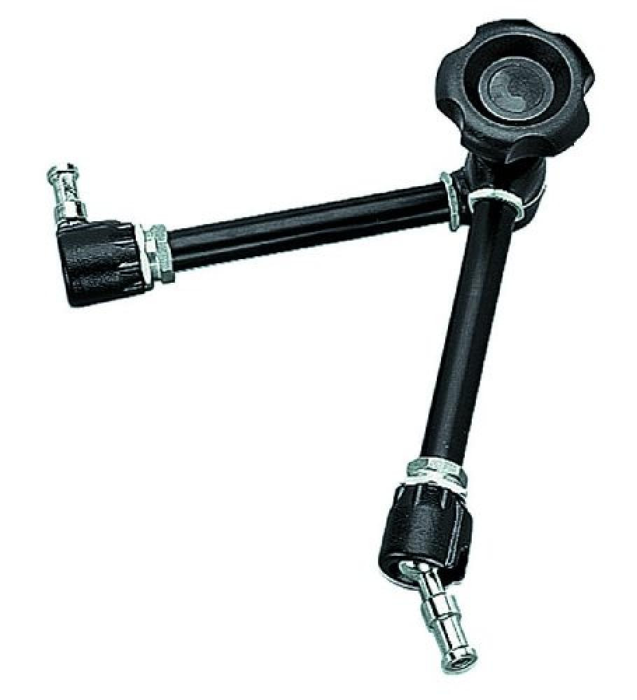 Manfrotto 244N Braccetto Magic Arm, Frizione Variabile a Manopola, Alluminio, Ne