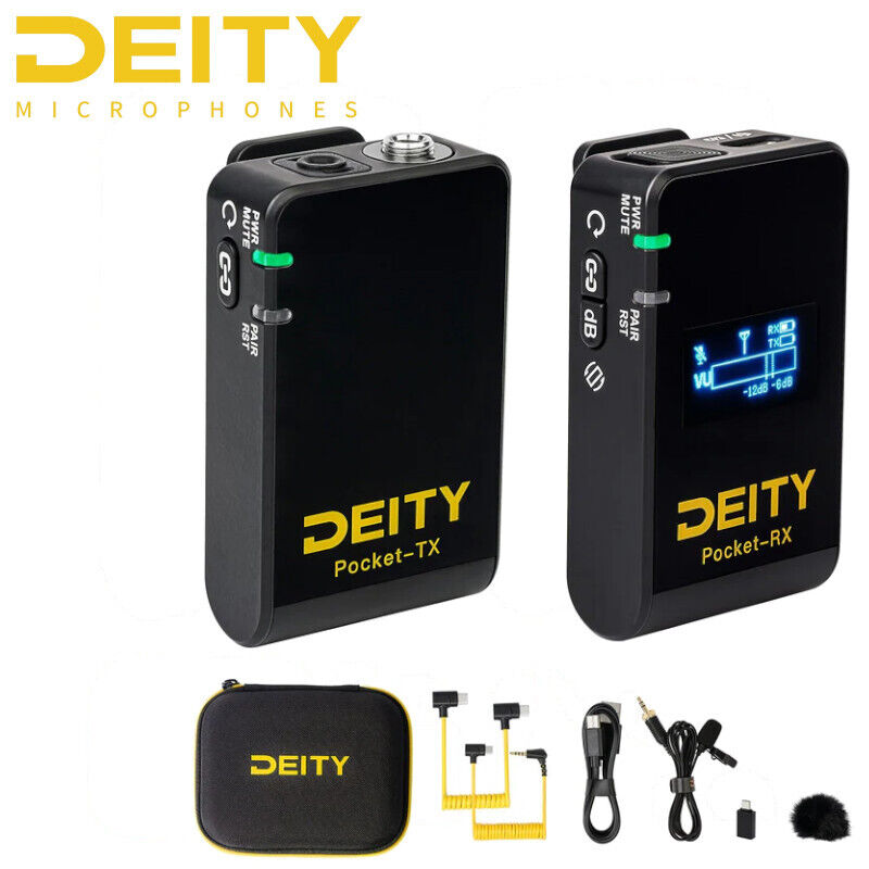 Deity Pocket Wireless Mic System with Dual Transmitters