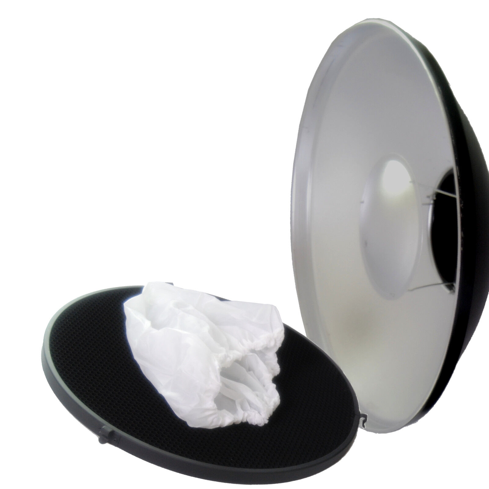 DynaSun S40-MULT 40cm Parabola Riflettente Beauty Dish per Flash Multiblitz Big