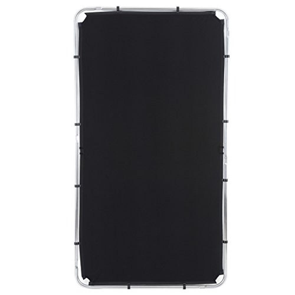 Lastolite LL LR81202R, 1,1 m x 2 Skylite Rapid medio tessuto, colore: nero Velve