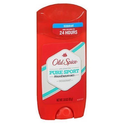 Old Spice Deodorante Stick Alta Resistenza Pure Sport 3 Oz Di Old Spice