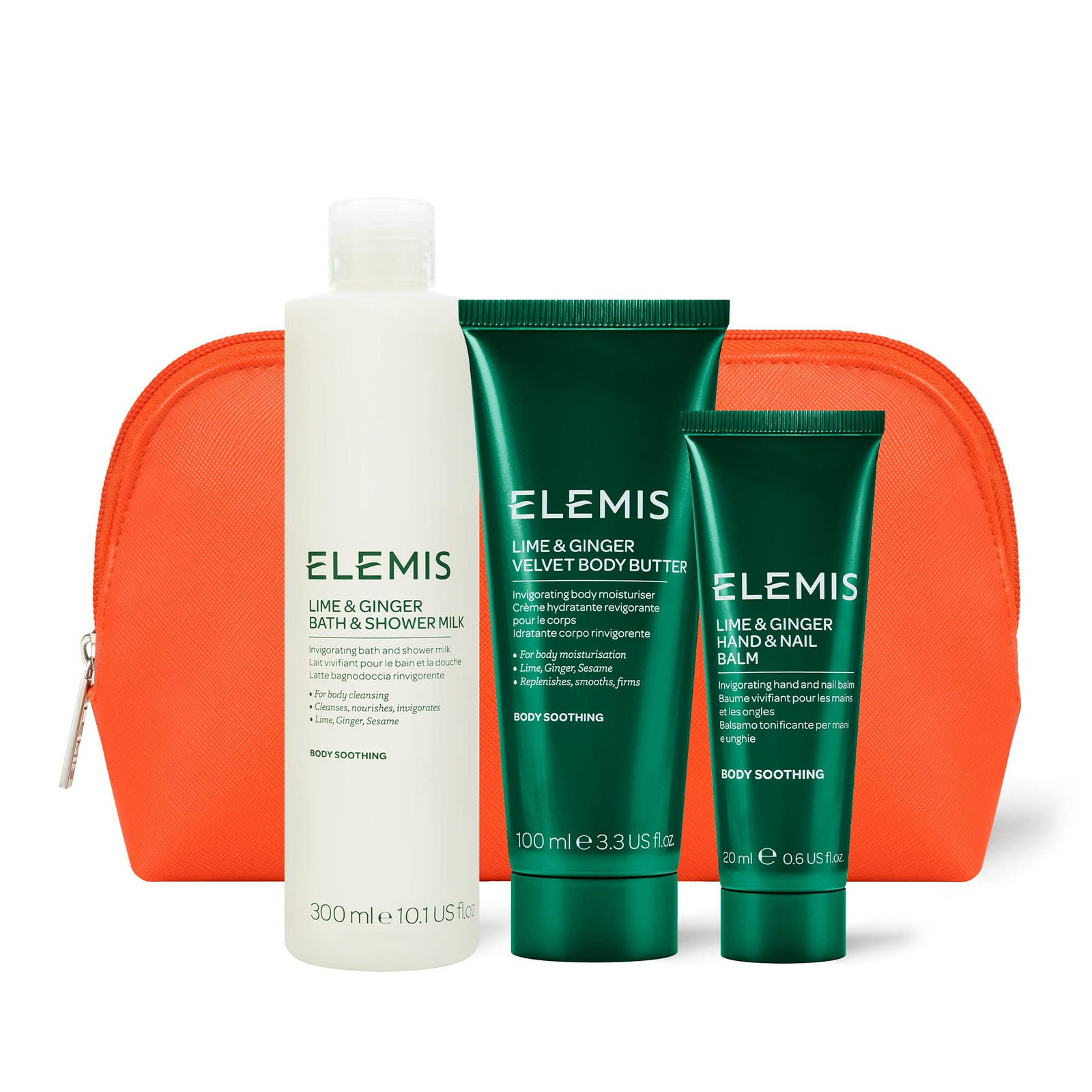 Lime and Ginger Body Care Trio (Q2U)