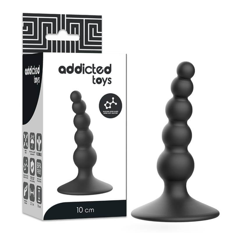 Addicted Toys - Plug Anale 10 CM Nero