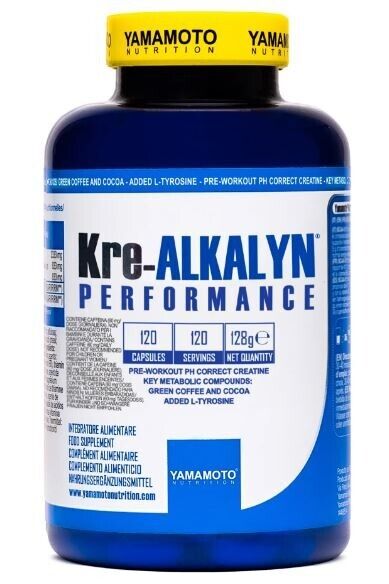 Yamamoto Kre-Alkalyn Performance  120 capsule - creatina alcalina tamponata