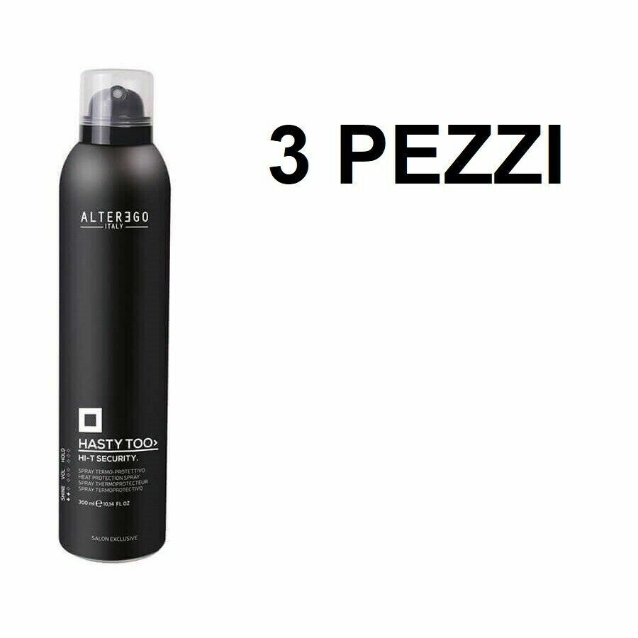 Alter Ego Hasty Too Hi-T Security 300ml spray termo protettivo 3 PEZZI