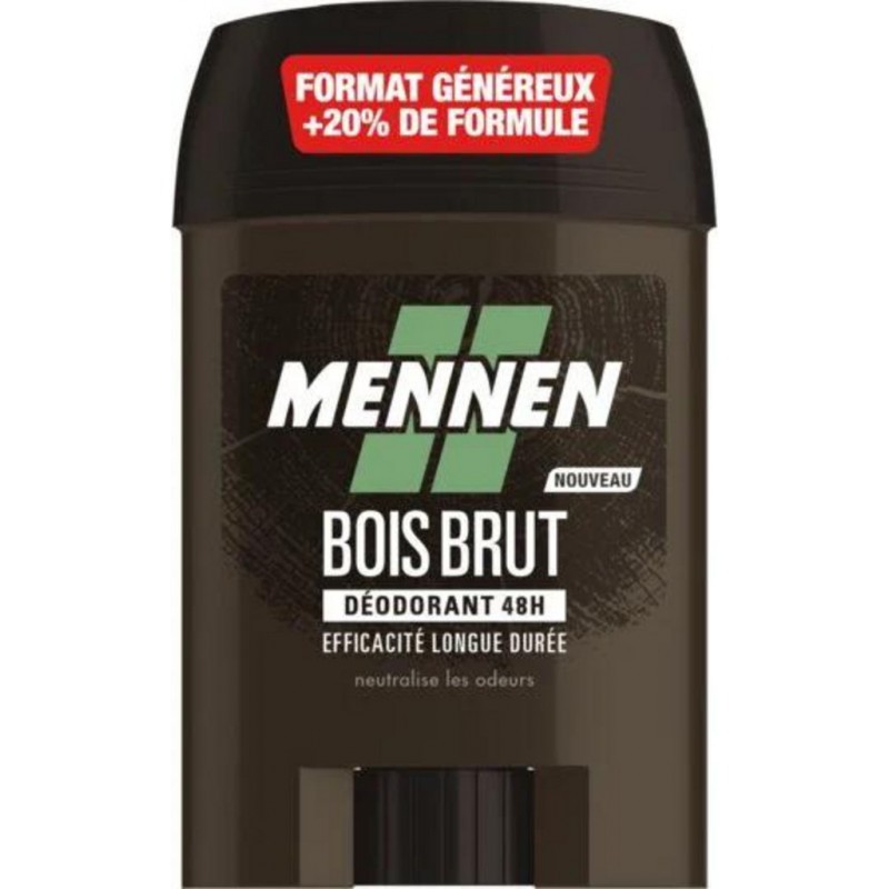 ⬆️mennen Mennen Natural Force Deodorante  uomo 48H stick largo senza alcool bois