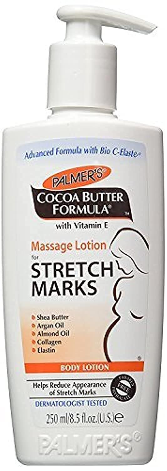 Palmers Burro di Cacao massaggio smagliature Lotion Camicia (W9g)