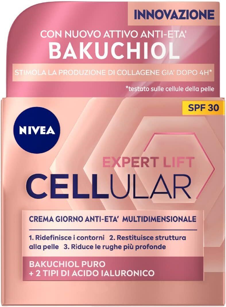 NIVEA CELLULAR EXPERT LIFT CREMA GIORNO ANTI-ETÀ MULTIDIMENSIONALE SPF 30 50 ML