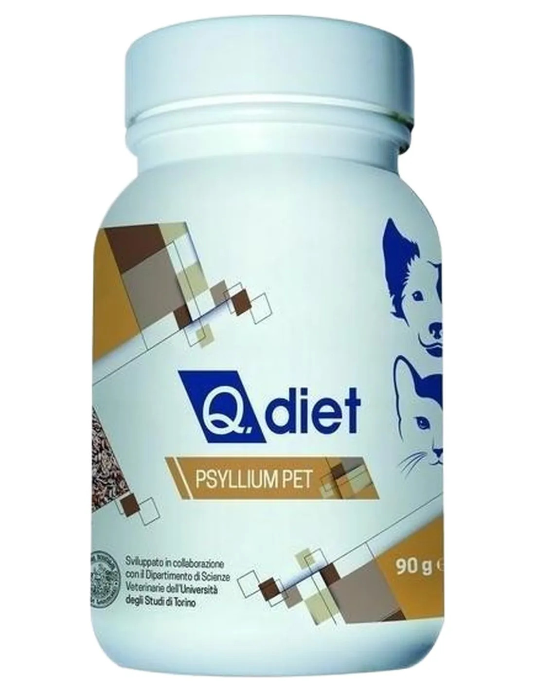 Q.diet psyllium pet polvere 90 gr