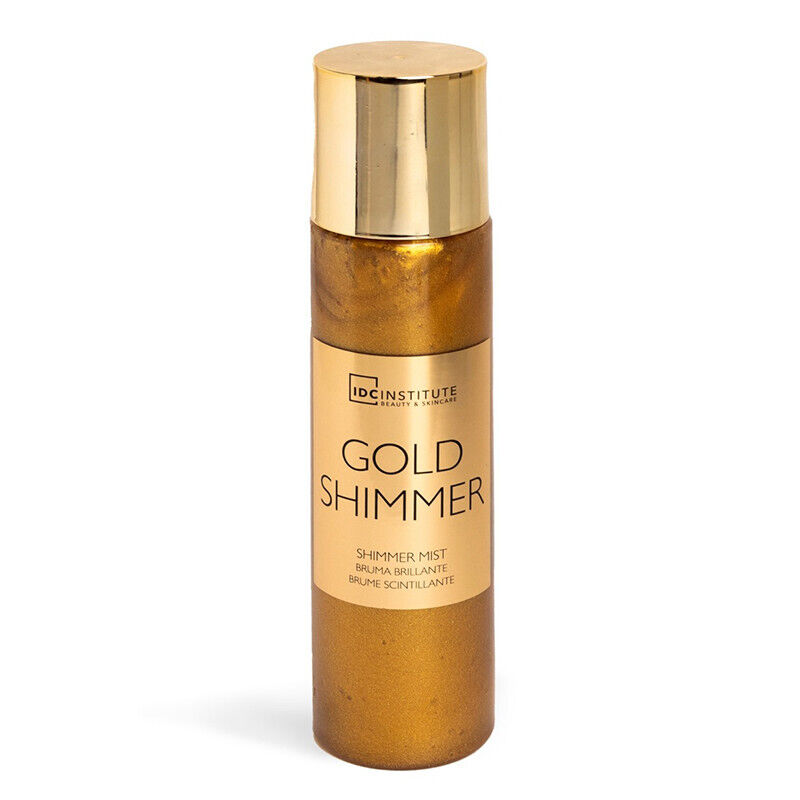 IDCINSTITUTE Gold Shimmer Mist Spray Luminoso per il Corpo 150 ml