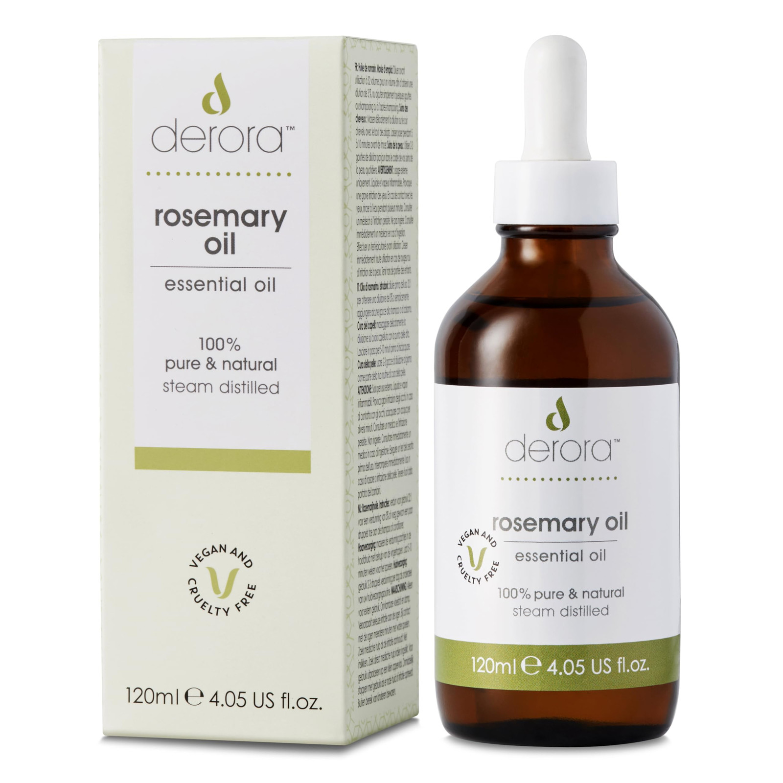 Derora - Rosemary Oil - 120 ml (M1E)