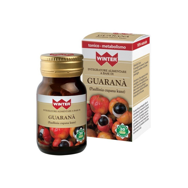 Winter Guarana' Integratore Energizzante e Dimagrante 30 Capsule