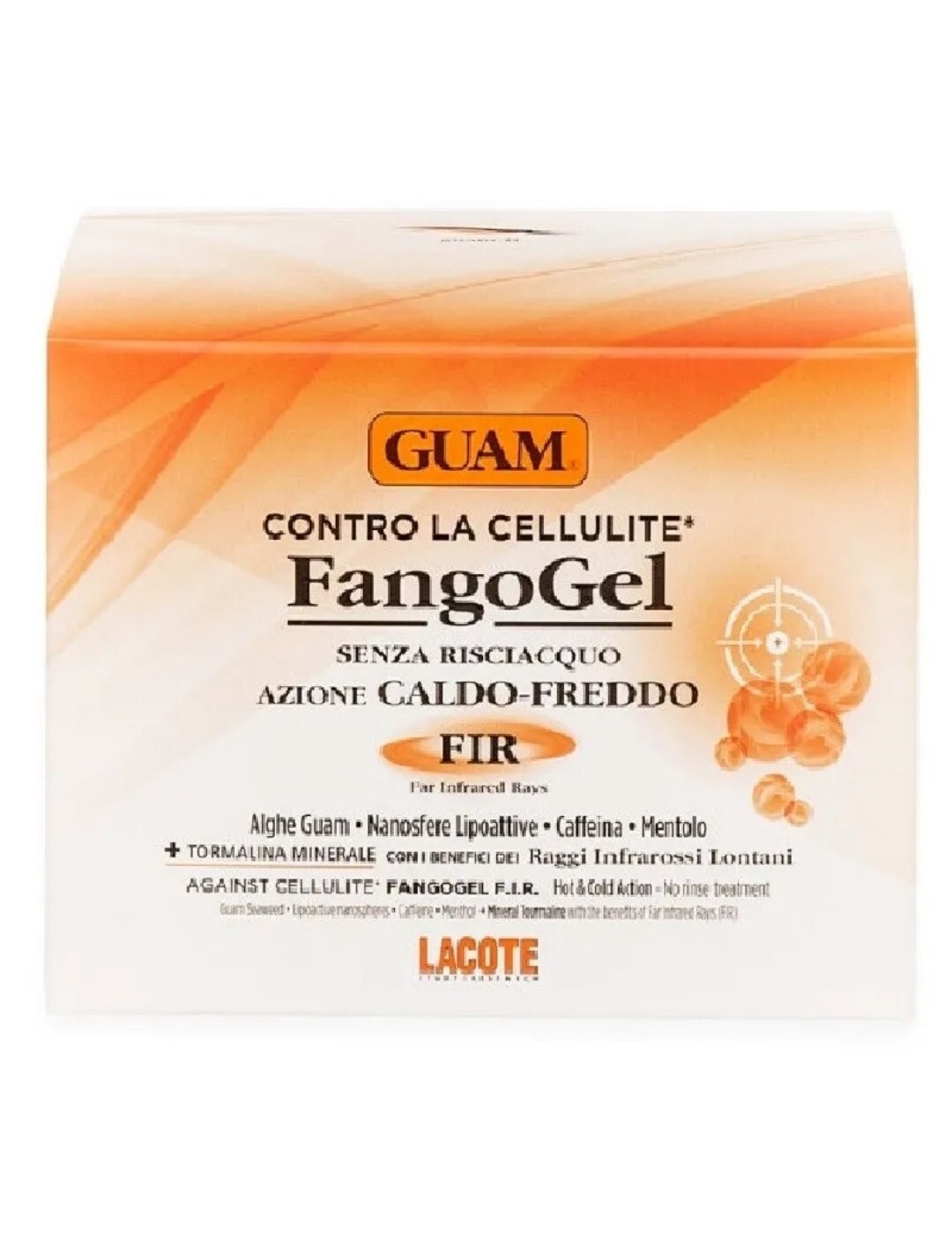 GUAM FANGOGEL FIR AZIONE CALDO-FREDDO FANGO ANTICELLULITE SNELLENTE GAMBE