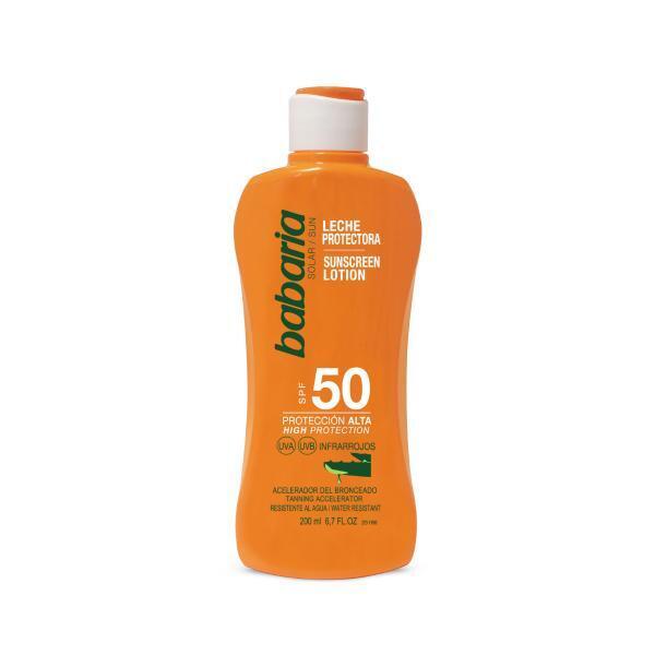 Babaria Sunscreen Lotion With Aloe Vera Spf50 200ml