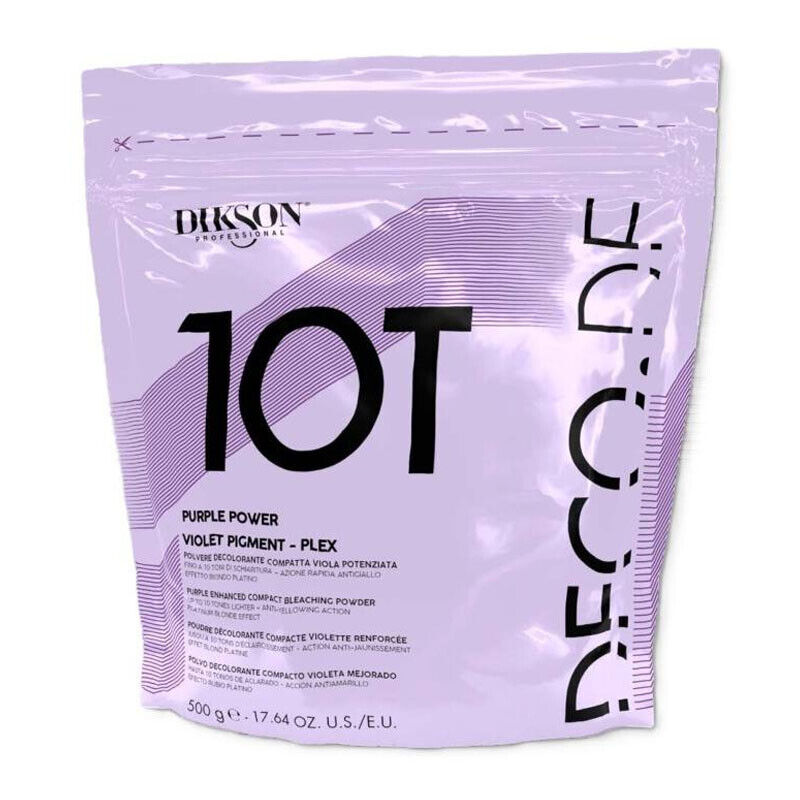Polvere Decolorante Compatta DIKSON 10T Purple Power500ml