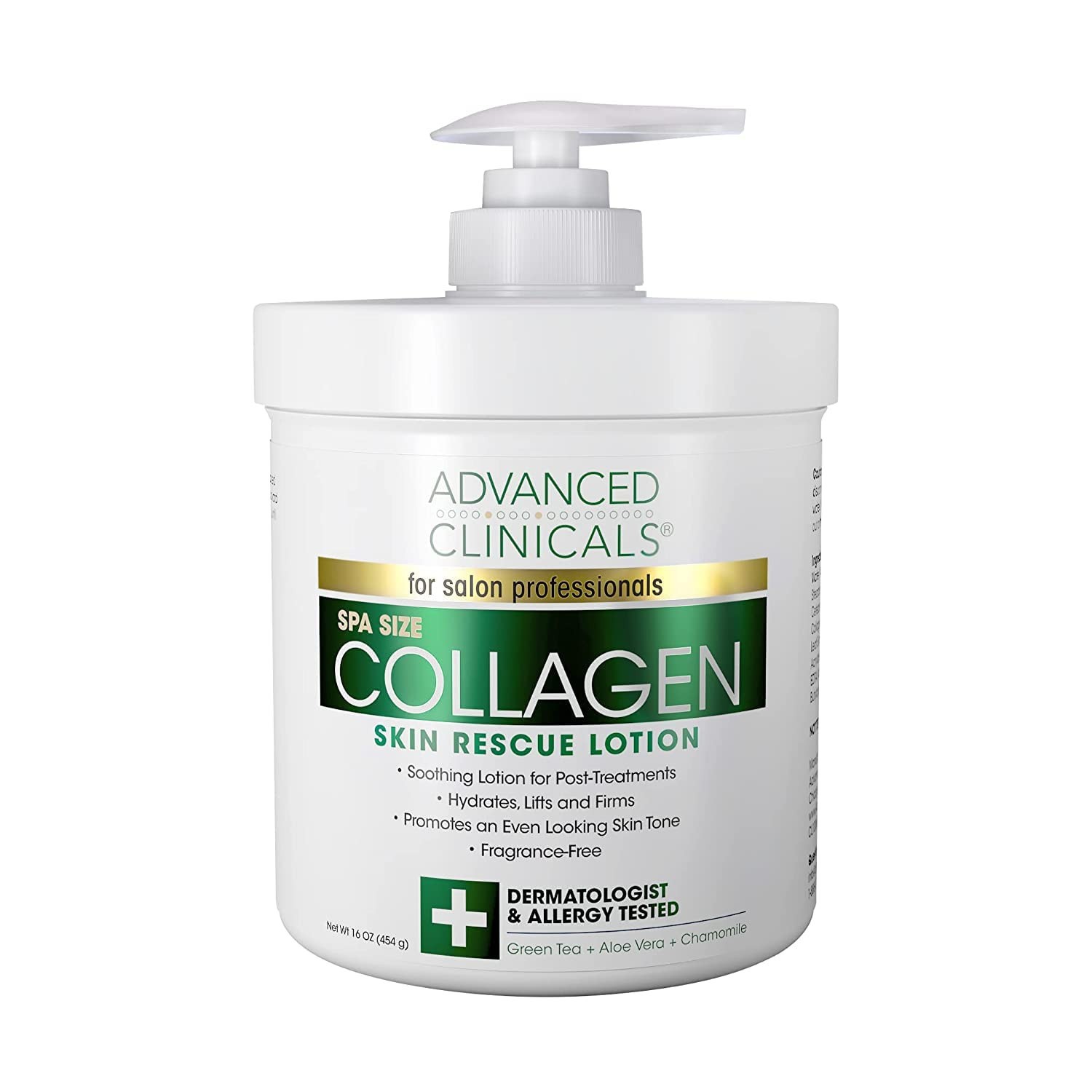 Advanced Clinicals Collagen Skin Rescue Lotion by Advanced Clinicals (Y9k)