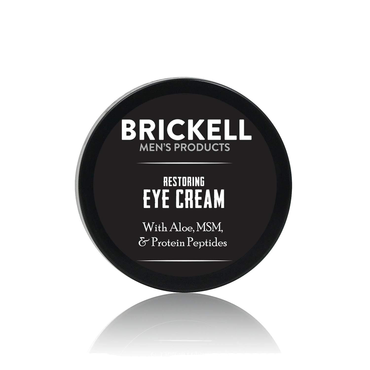 Brickell Men's Products Crema Ripristino per Occhi, Naturale ed Organica, (F7H)